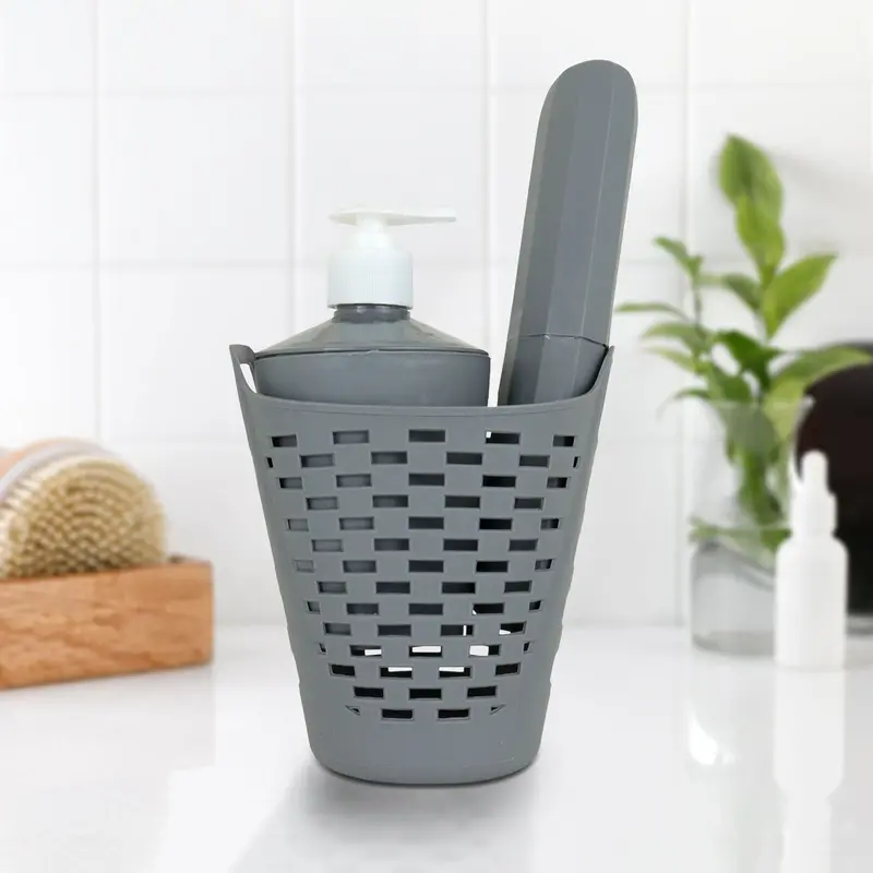 Kit De Accesorios Color Gris Para Baño, 3 Pzas 1