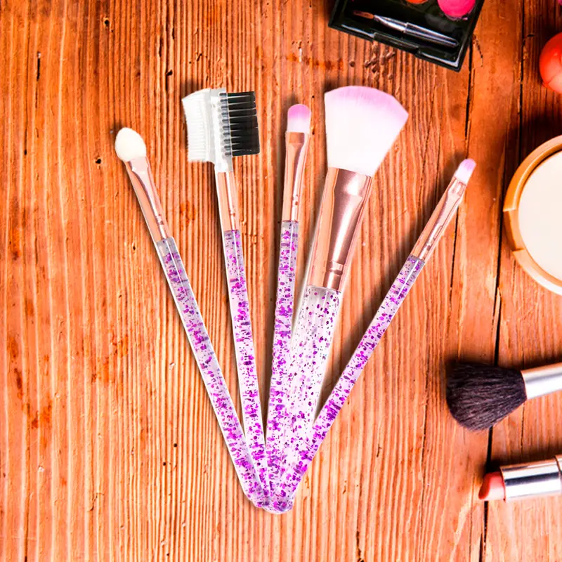 Kit De Brochas Para Maquillaje, 5 Pzas 1