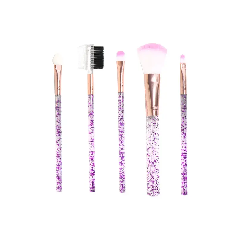 Kit De Brochas Para Maquillaje, 5 Pzas 2
