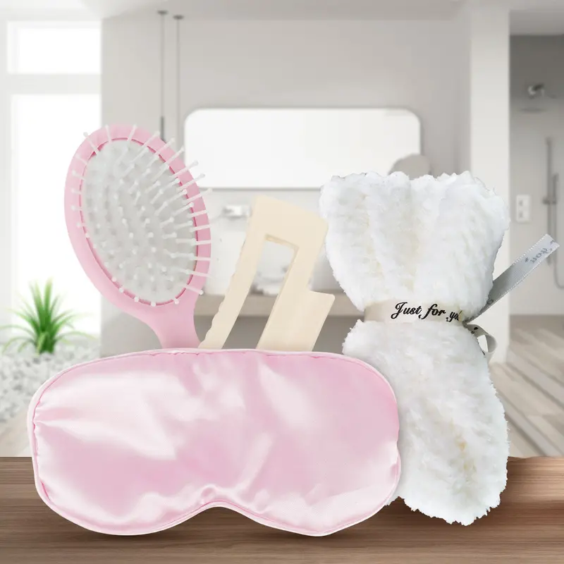 Kit De Cuidado Personal, Color Rosa, 4 Pzas 1