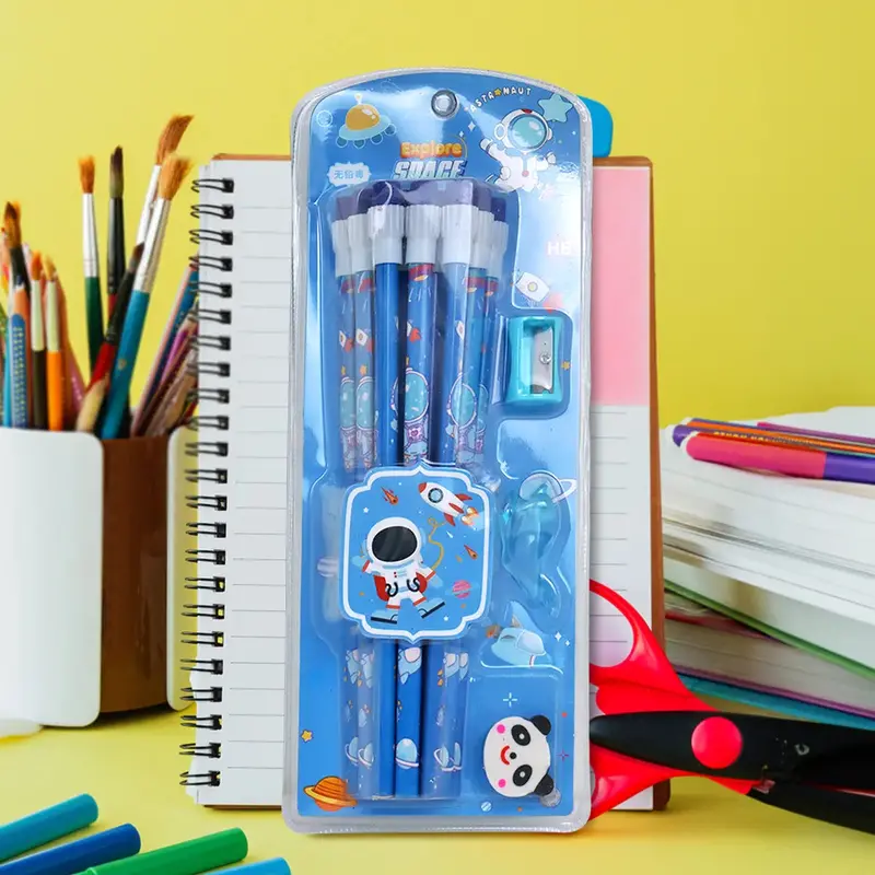 Kit De Escritura, Astronauta, Color Azul 1