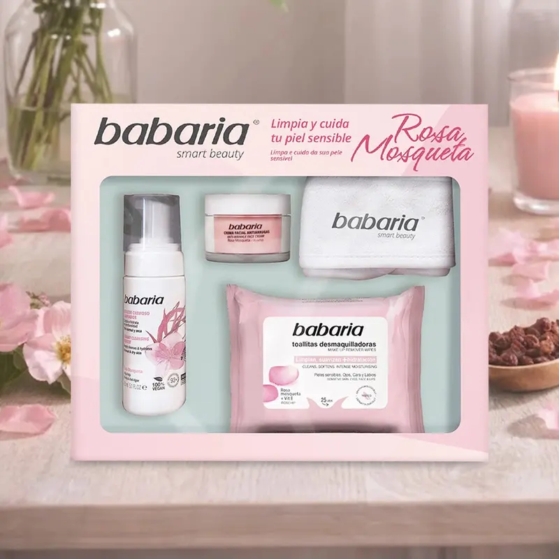 Kit De Limpieza Rosa Mosqueta, Babaria 1