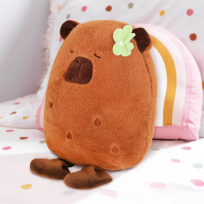 Kit De Peluche, Capibara Con Flor ¡Llévate 3 Y Paga 2! 2