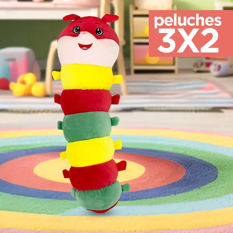 Kit De Peluche, Oruga ¡Llévate 3 Y Paga 2! 1