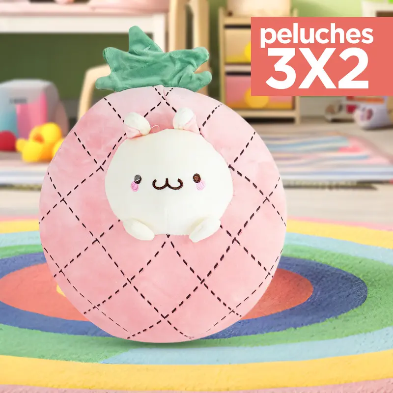 Kit De Peluche, Piña ¡Llévate 3 Y Paga 2! 1