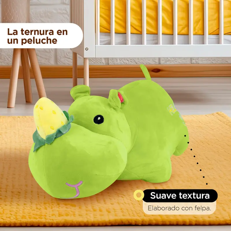 Kit De Peluche, Rinoceronte, Color Verde ¡Llévate 3 Y Paga 2! 2