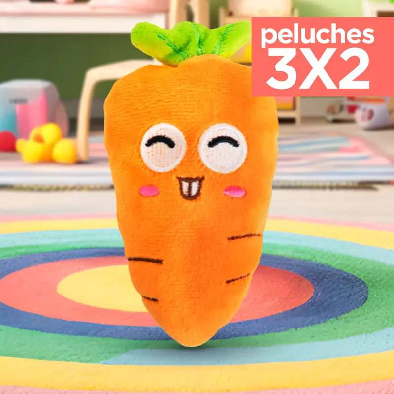 Kit De Peluche Zanahoria ¡Llévate 3 Y Paga 2! 1
