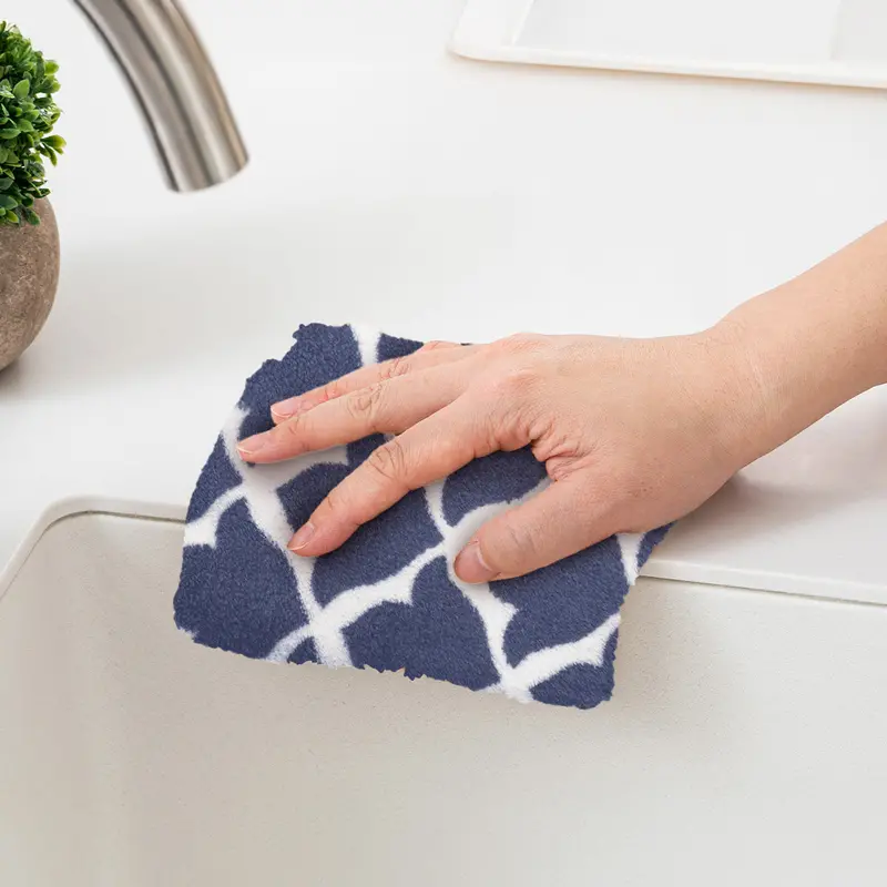 Kit De Trapos De Cocina, Gris, 2 Pzas 1
