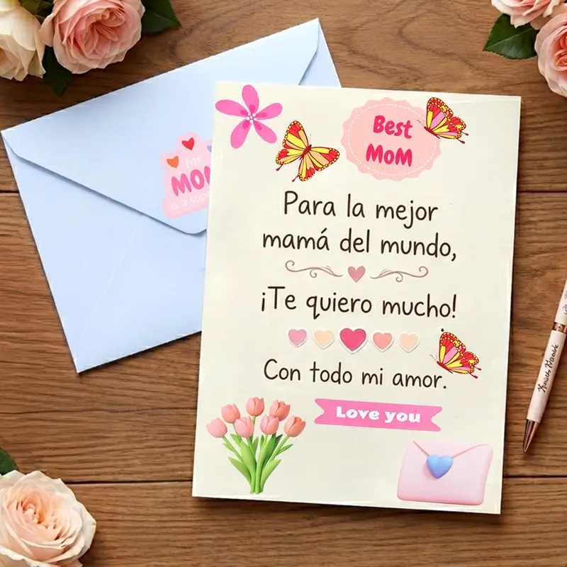 Kit Diy De Tarjetas Para Mamá 1