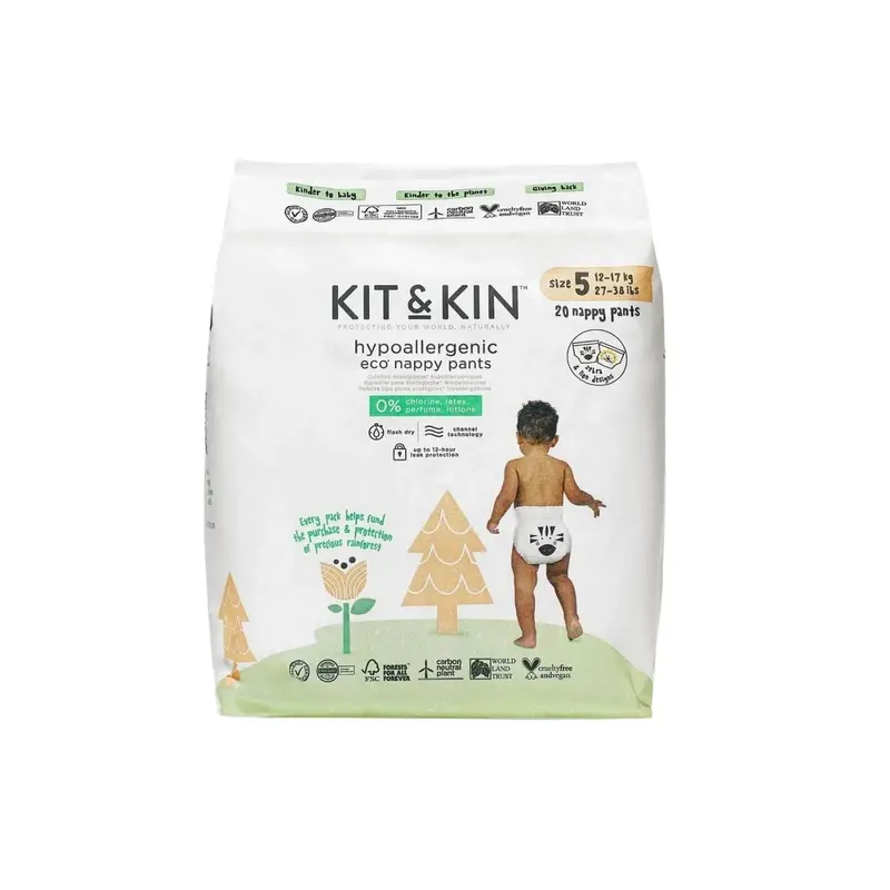 Kit & Kin Pull-Ups Size 5 Junior - 20 Nappies 1