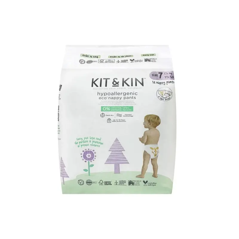 Kit & Kin Pull-Ups Size 7 - 16 Nappies 1