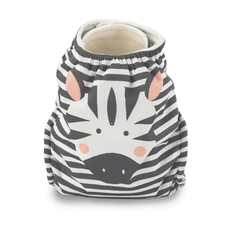 Kit & Kin Reusable Nappy - Zebra 2