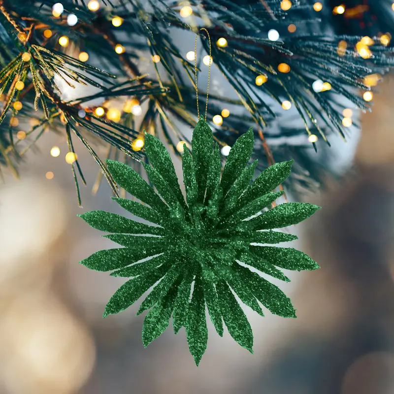Kit Ornamento Navideño, Color Verde, 3 Pzas 1