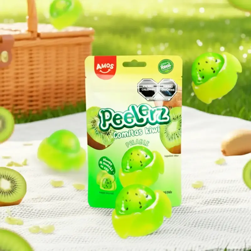 Kiwi, Gomitas Pelables, Peelerz, 62 Gr 1