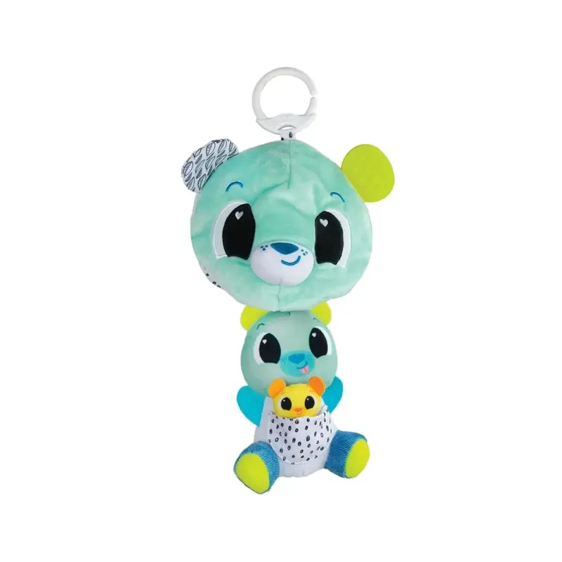 Lamaze 3-In-1 Surprise Clip & Go Bear Toy 1