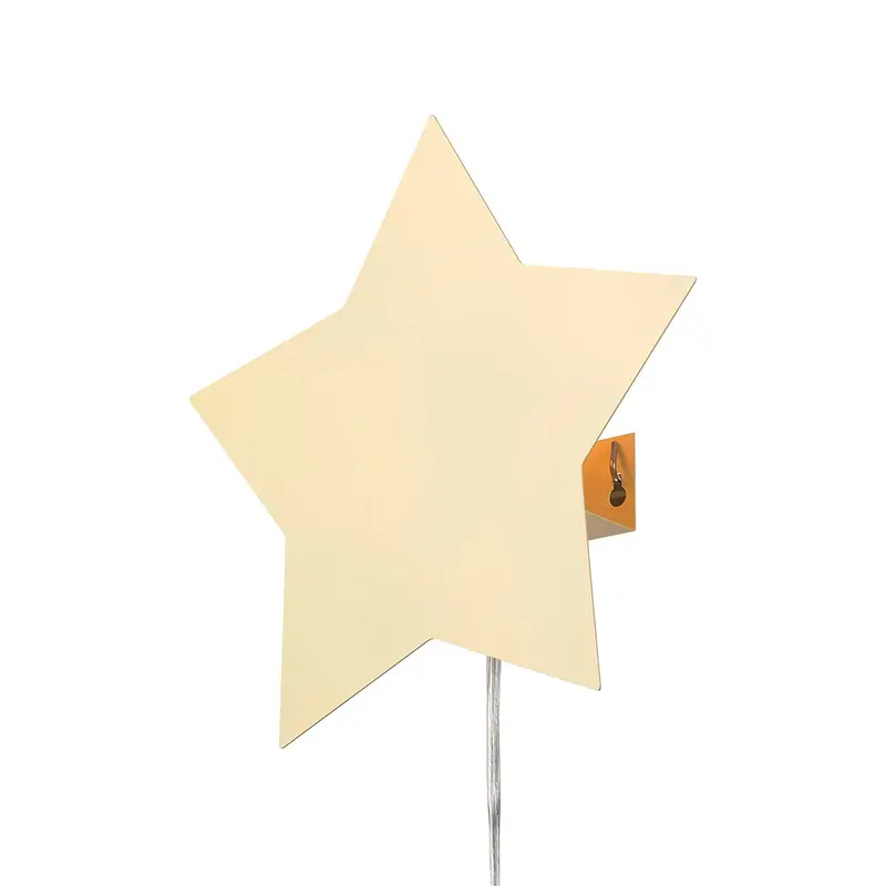 Lámpara De Pared En Forma De Estrella 1