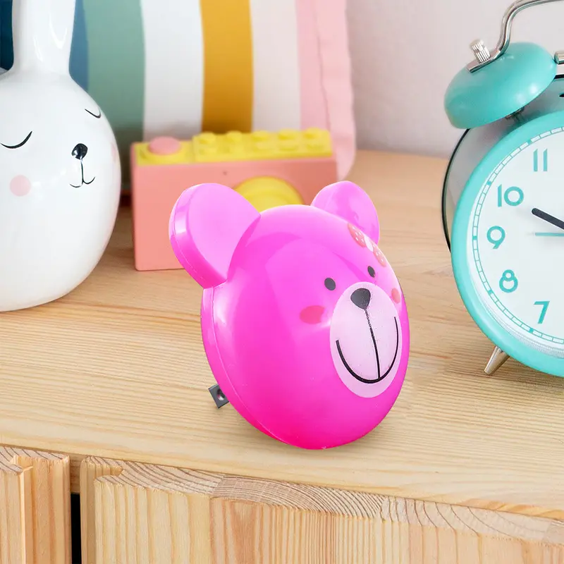 Lámpara De Pared Led En Forma De Oso, Color Rosa 1