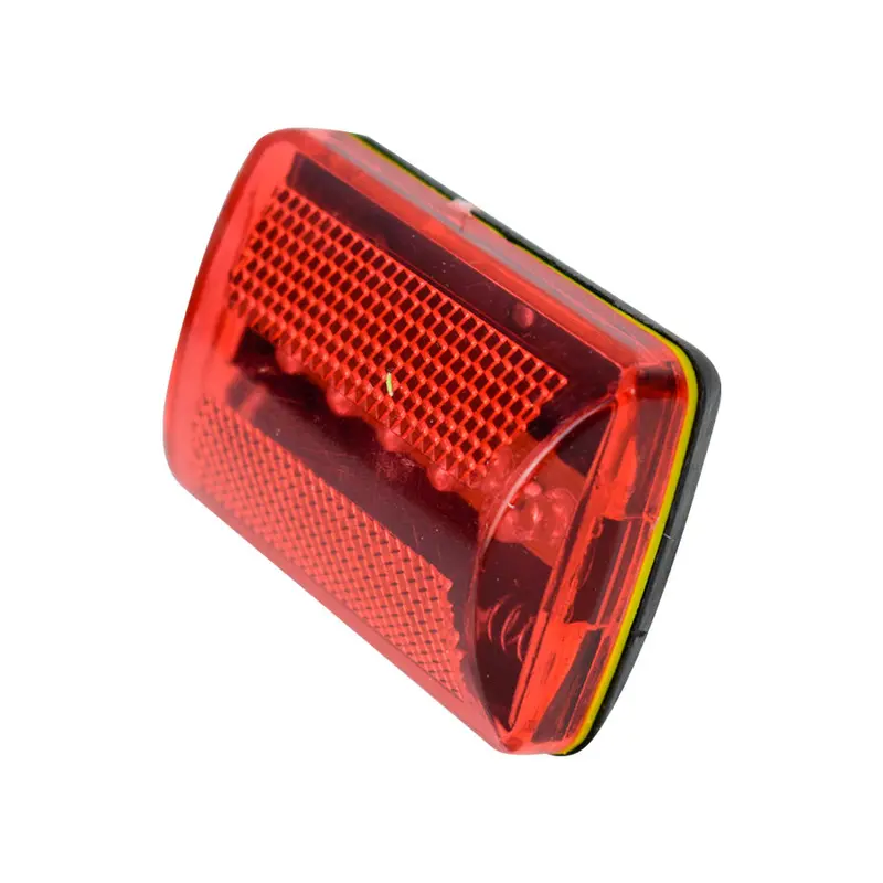 Lámpara Para Bicicleta Amarilla Y Roja 1
