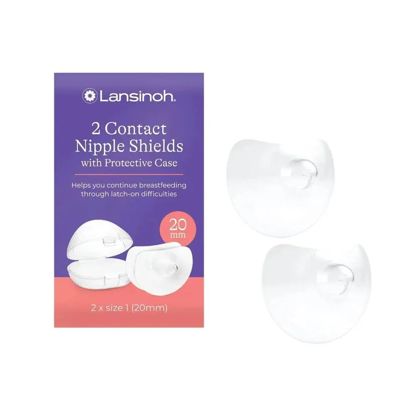 Lansinoh Contact Nipple Shields 20Mm Pack Of 2 1