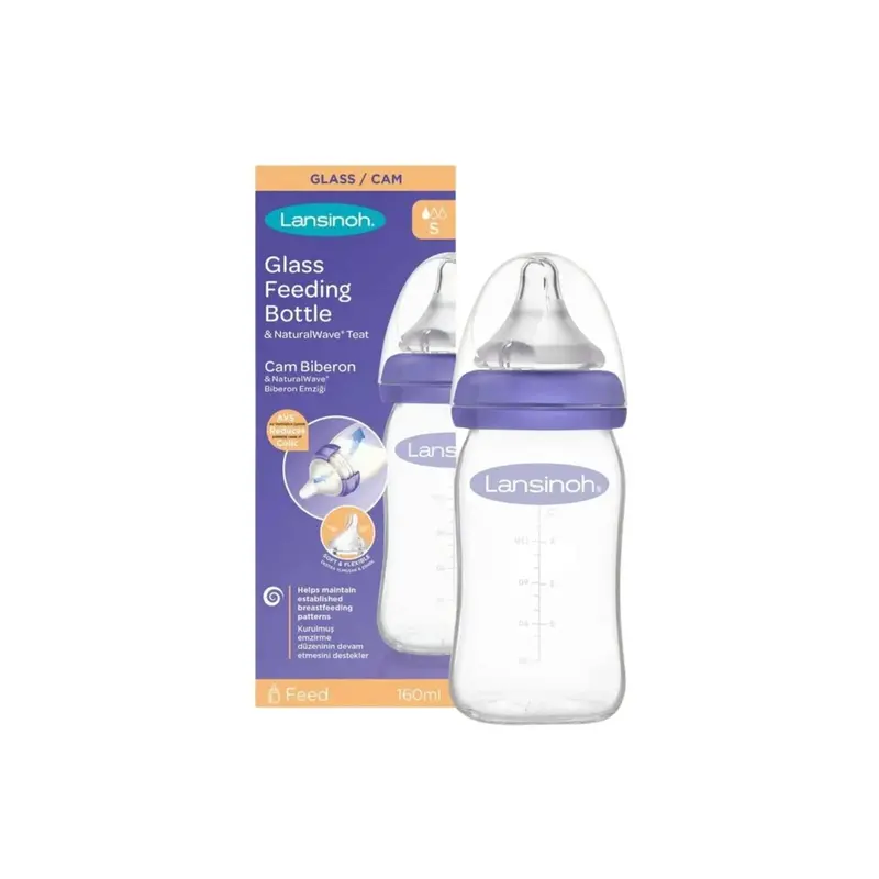 Lansinoh Glass Bottle 160Ml 1