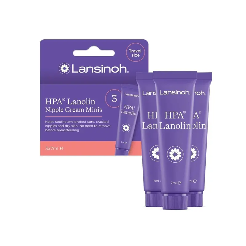 Lansinoh Hpa Lanolin Minis Nipple Cream (3X7ml) 1