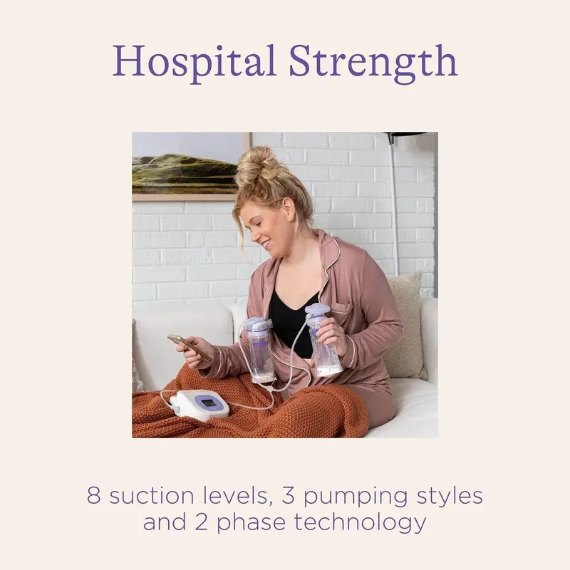 Lansinoh Smart Pump 2.0 Double Electric Breast Pump 2