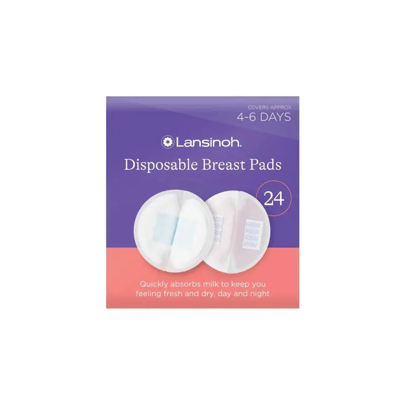 Lansinoh Ultra Thin Stay Dry Nursing Breast Pads 24 Pcs 1