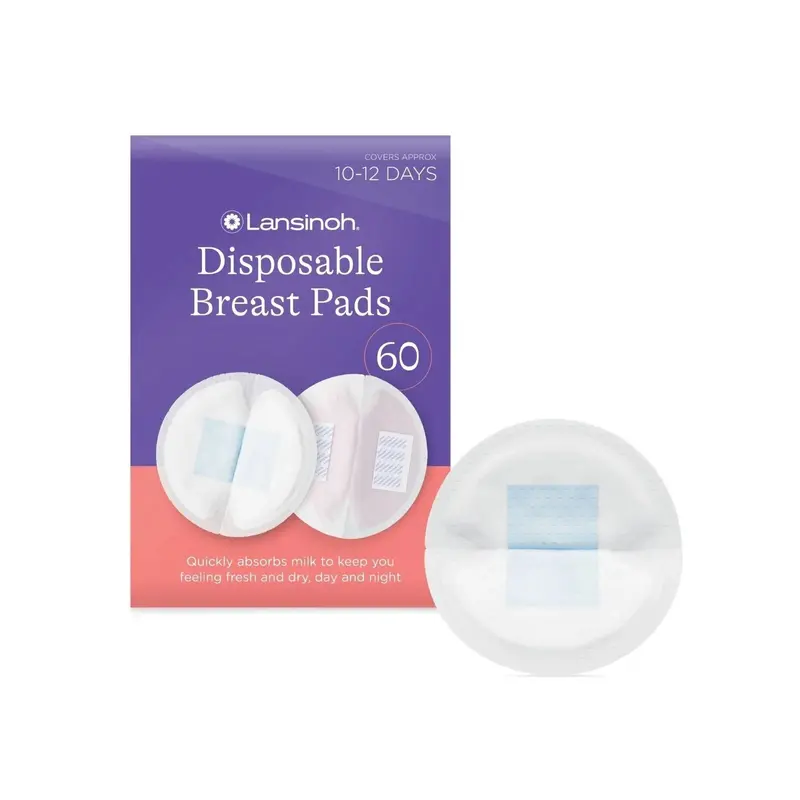 Lansinoh Ultra Thin Stay Dry Nursing Breast Pads 60 Pcs 1