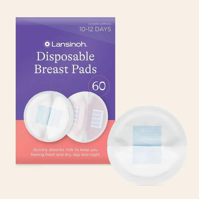 Lansinoh Ultra Thin Stay Dry Nursing Breast Pads 60 Pcs 2