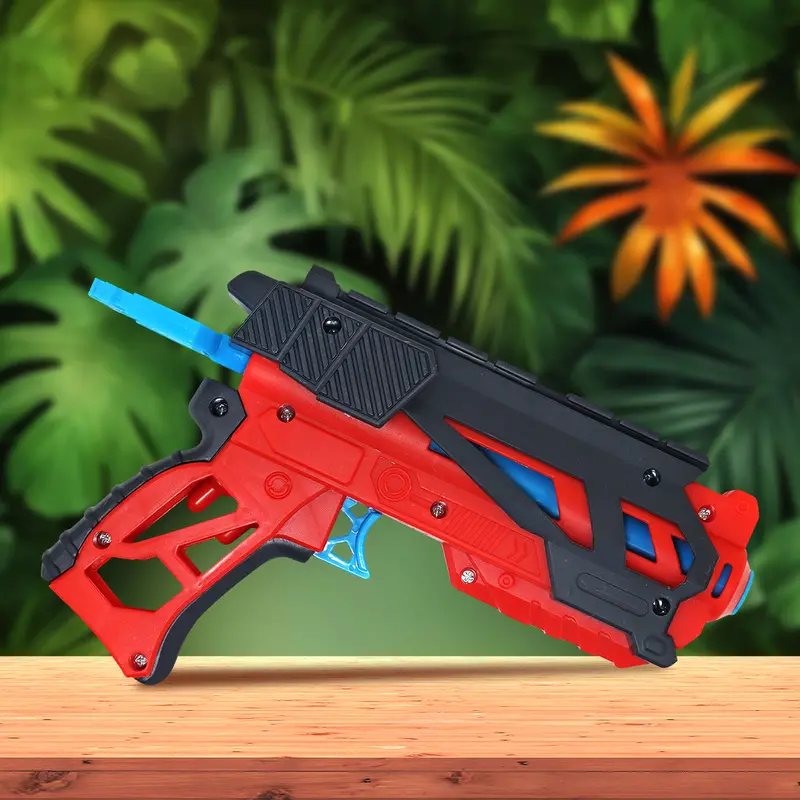 Lanzador De Juguete Color Rojo Para Dardos, Air Gun 1