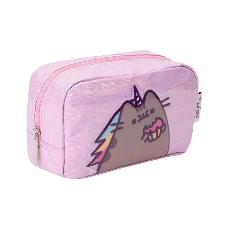 Lapicera Color Morado Con Diseño De Pusheen 2