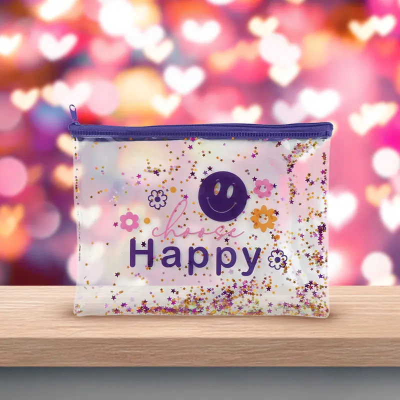 Lapicera De Pvc Con Diseño De Happy 1