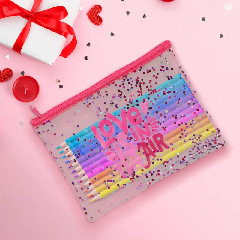 Lapicera De Pvc Con Diseño De Love 2