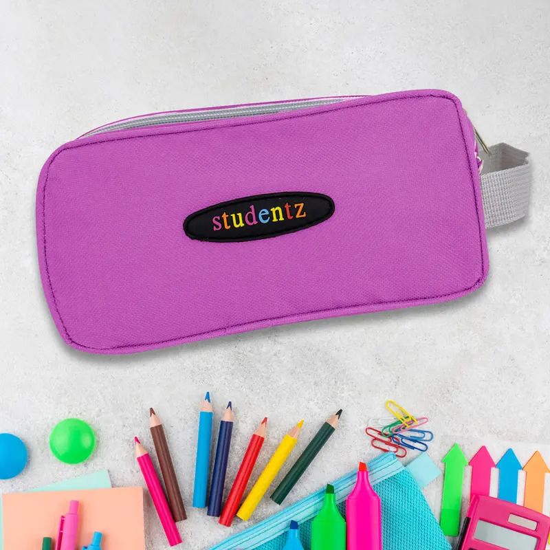 Lapicera De Tela Studentz Color Rosa 2