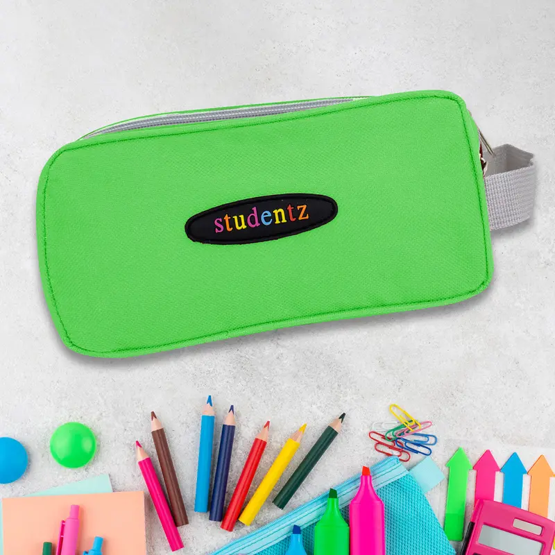 Lapicera De Tela Studentz Color Verde 2