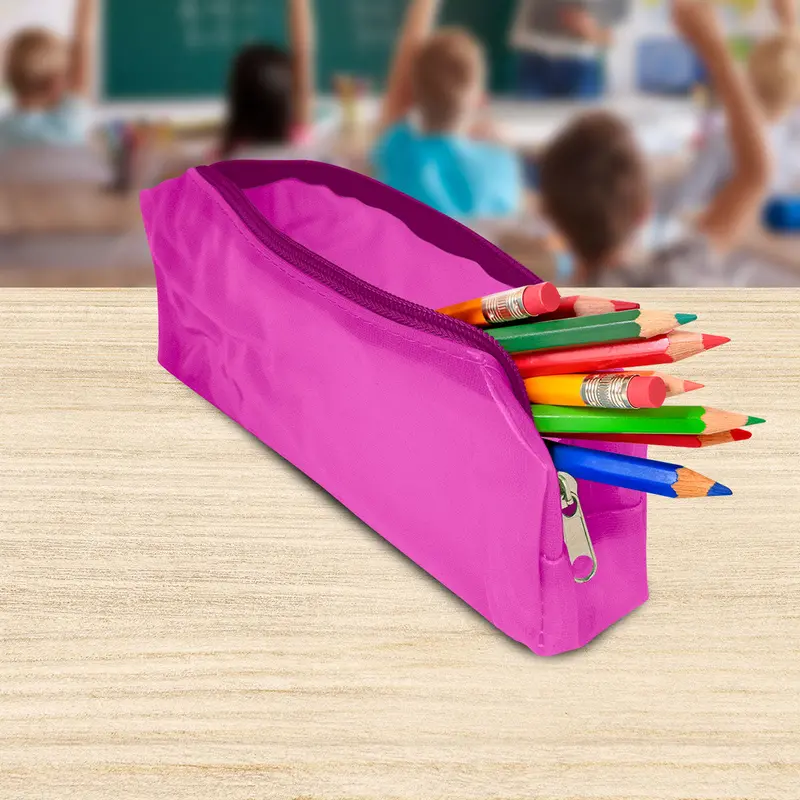 Lapicera/Estuche De Plã¡Stico Color Fiusha 2