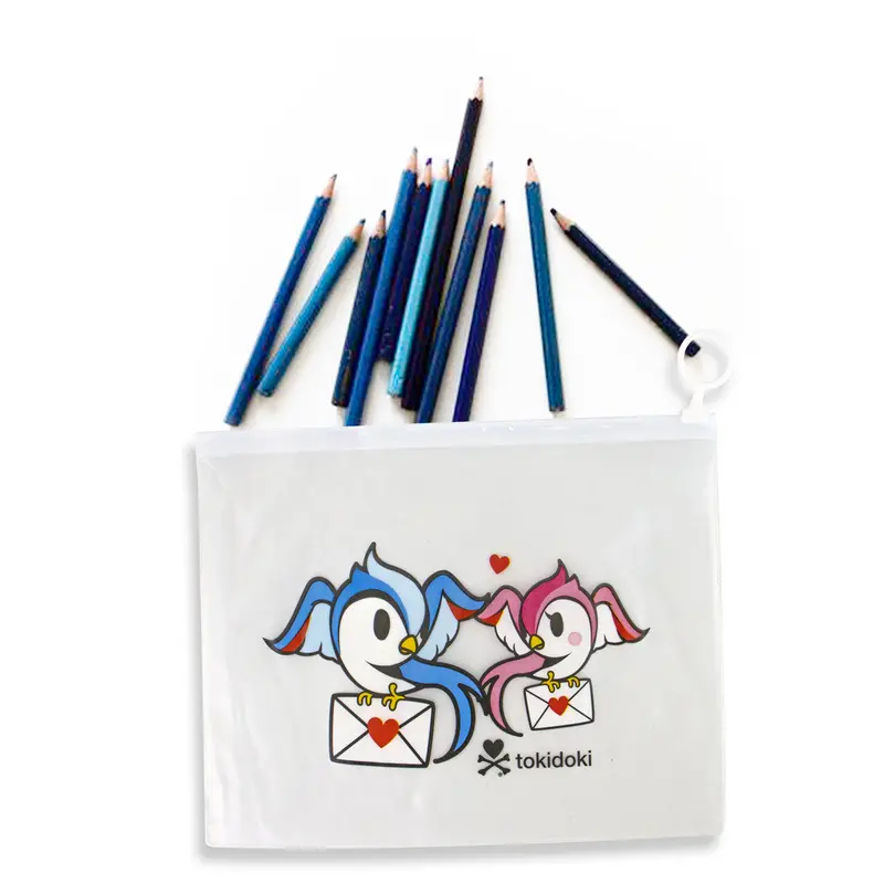 Lapicera Tokidoki Aves 21X17cm 2