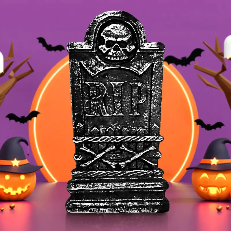 Lápida, Decoración De Espuma, Halloween 2