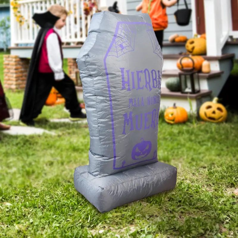 Lápida Inflable Para Decoración De Halloween 2