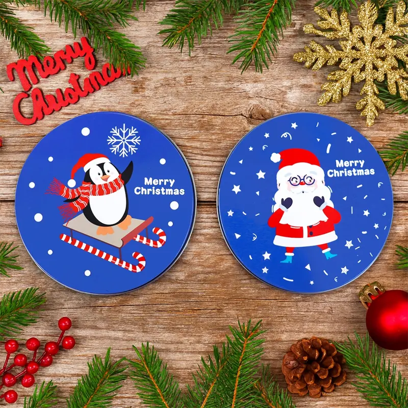 Lata Galletas Navideñas, 2 Pzas, 76 Gr 2