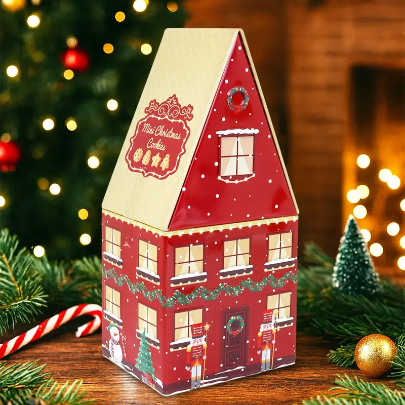 Lata Galletas Navideñas, Villa, 180 Gr 2