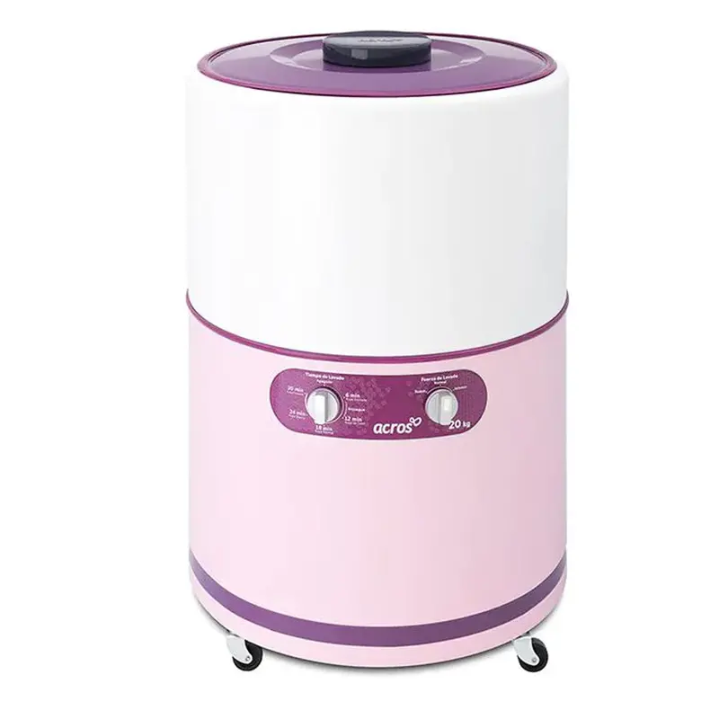Lavadora Acros  Mod. Alf-2053Er 20Kg Rosa 2 Perilla  ** 1