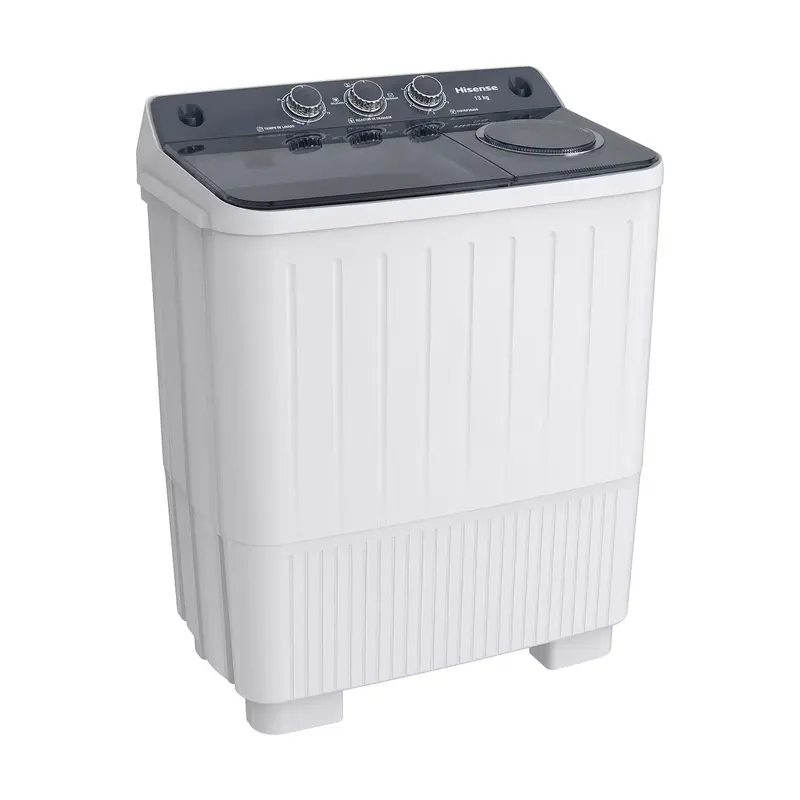 Lavadora Hisense 13 Kilos Doble Tina Blanca Wsa1304p 2