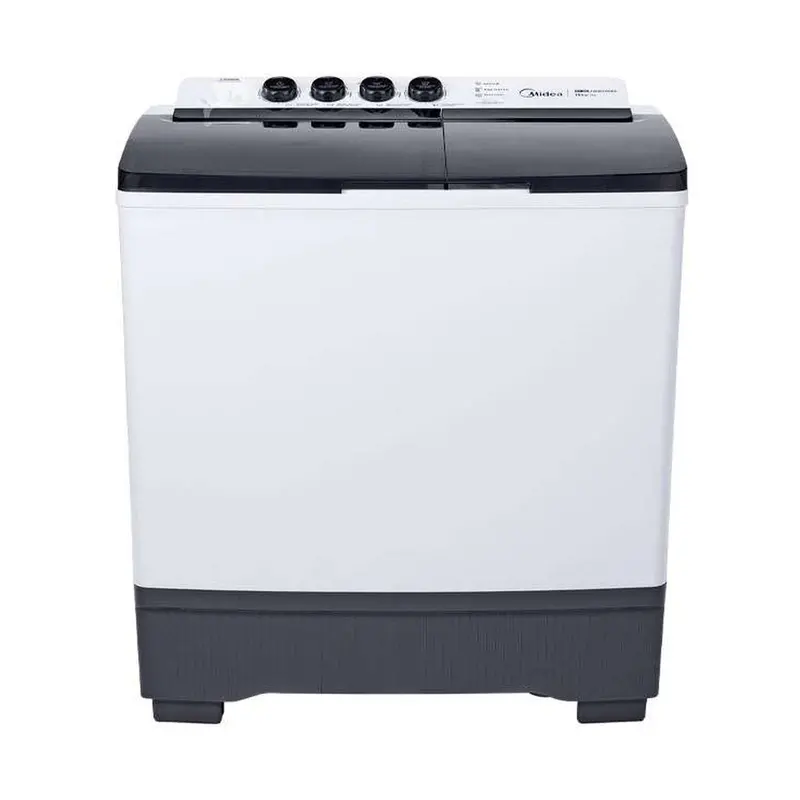 Lavadora Midea Twin Force Pulsator 19 Kilos Doble Tina Blanca Mt100w190w 1
