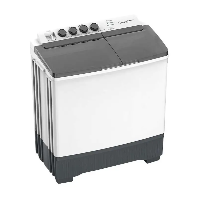 Lavadora Midea Twin Force Pulsator 22 Kilos Doble Tina Blanca Mt100w220w 2