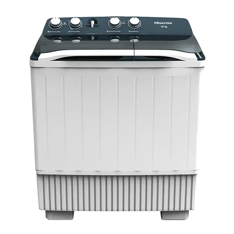 Lavadora Semiautomática Doble Tina 18 Kilos Hisense Wsa1803p 1