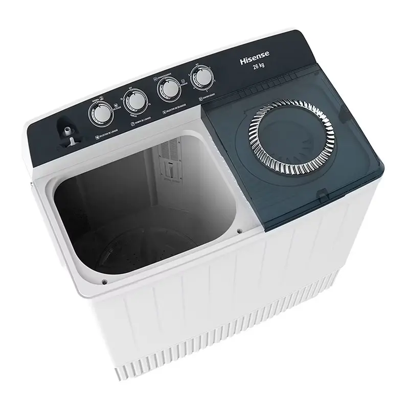 Lavadora Semiautomática Doble Tina 26 Kilos Hisense Wsa2601px 2