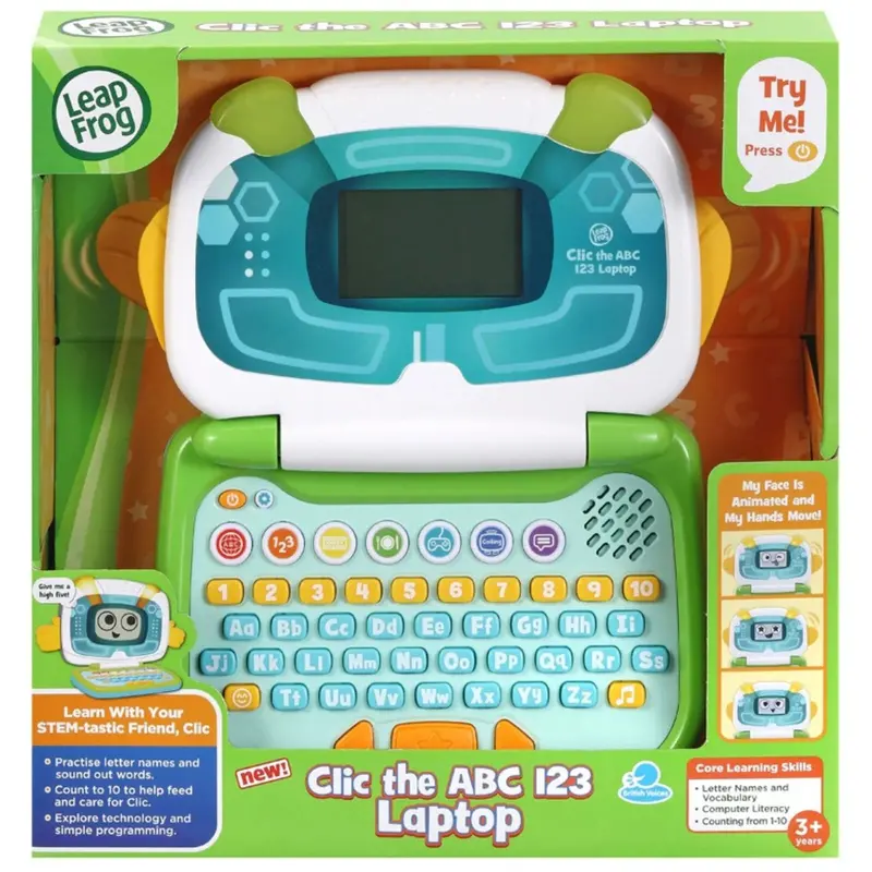 Leapfrog Clic The Abc 123 Laptop 2