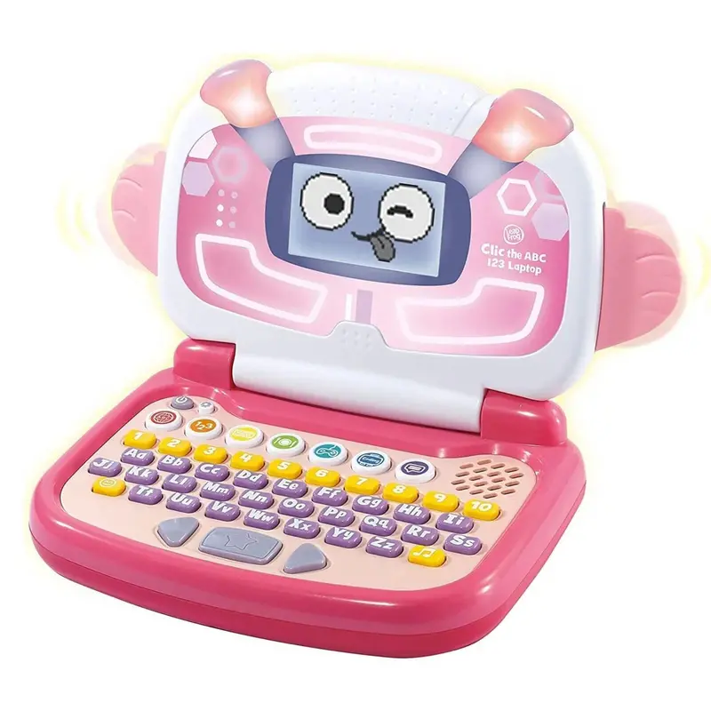Leapfrog Clic The Abc 123 Laptop - Pink 1