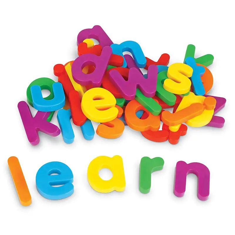 Learning Resources Jumbo Magnetic Lowercase Letters 40 Pcs 2